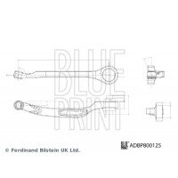 ADBP800125 BLUE PRINT Підвіска двигун