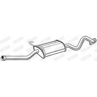 23220 WALKER Середній глушник вихлопних газів