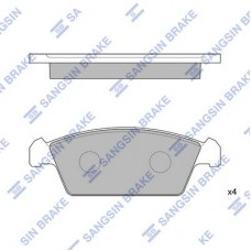 SP1050 Hi-Q Комплект гальмівних колодок дисковий гальм
