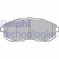 LP3245 DELPHI КомплеК т гальмівних колодок, дискове гальмо