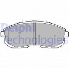 LP3245 DELPHI КомплеК т гальмівних колодок, дискове гальмо