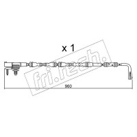 SU.317 fri.tech. Сигналізатор зносу гальмівних колодок