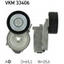 VKM 33406 SKF натяжний ролик, Поліклиновий ремінь