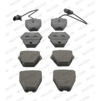 FDB1709 FERODO Комплект гальмівних колодок дисковий гальм