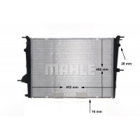 CR 1197 000S MAHLE Радіатор охолодження двигуна