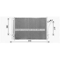 HY5470D AVA QUALITY COOLING Конденсатор кондиціонера