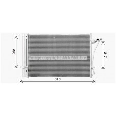 HY5470D AVA QUALITY COOLING Конденсатор кондиціонера