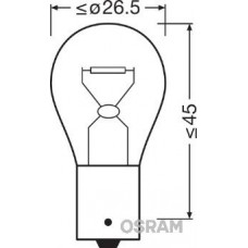 7506ULT OSRAM Лампа розжарювання, Ліхтар показника повороту