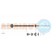 47.0101 ADRIAUTO Трос управління зчепленням