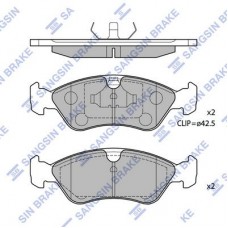 SP1078 Hi-Q Комплект гальмівних колодок дисковий гальм