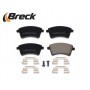 24693 00 701 00 BRECK Комплект гальмівних колодок дисковий гальм