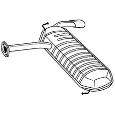 24633 SIGAM Глушник вихлопних газів кінцевий