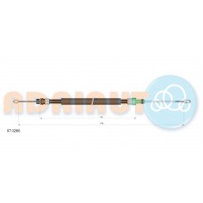 07.0266 ADRIAUTO Тросик, cтояночный тормоз