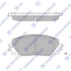 SP1377A Hi-Q Комплект гальмівних колодок дисковий гальм