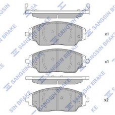 SP1481 Hi-Q Комплект гальмівних колодок дисковий гальм