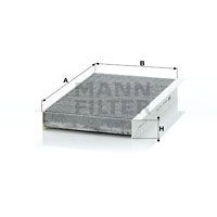 CUK 2747 MANN-FILTER Фільтр повітря у внутрішньому просторі