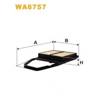 WA6757 WIX FILTERS Повітряний фільтр