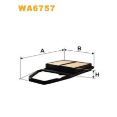 WA6757 WIX FILTERS Повітряний фільтр
