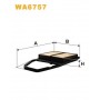 WA6757 WIX FILTERS Повітряний фільтр