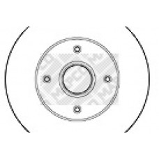 15124 MAPCO Гальмівний диск