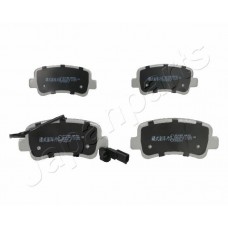 PP-108AF JAPANPARTS Комплект гальмівних колодок дисковий гальм