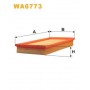 WA6773 WIX FILTERS Повітряний фільтр