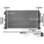 58002271 VAN WEZEL Радіатор охолодження двигуна