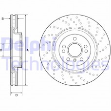 BG9149C DELPHI Гальмівний диск