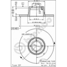14029 AP Гальмівний диск