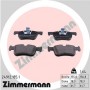 24912.185.1 ZIMMERMANN Комплект гальмівних колодок дисковий гальм