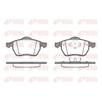 0390.00 REMSA Комплект гальмівних колодок дисковий гальм