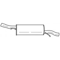 10668 SIGAM Глушник вихлопних газів кінцевий