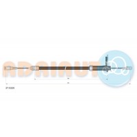 27.0220 ADRIAUTO Тросик, cтояночный тормоз