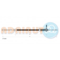 27.0220 ADRIAUTO Тросик, cтояночный тормоз