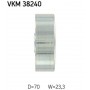 VKM 38240 SKF Паразитный / ведущий ролик, Поліклиновий ремінь