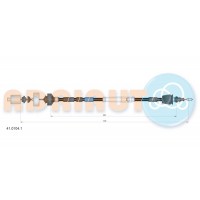 41.0104.1 ADRIAUTO Трос управління зчепленням