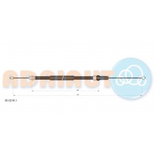 35.0216.1 ADRIAUTO Тросик, cтояночный тормоз