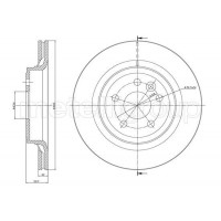 23-1273C METELLI Гальмівний диск