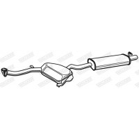 21078 WALKER Глушник вихлопних газів кінцевий