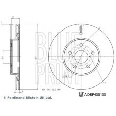 ADBP430133 BLUE PRINT Гальмівний диск