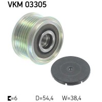 VKM 03305 SKF Механізм вільного ходу генератора