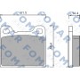 FO 458781 FOMAR Friction Комплект гальмівних колодок дисковий гальм