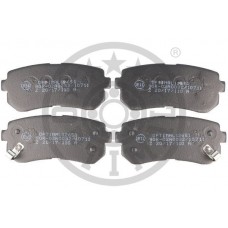12651 OPTIMAL КомплеК т гальмівних колодок, дискове гальмо
