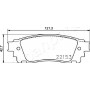 PP-417AF JAPANPARTS КомплеК т гальмівних колодок, дискове гальмо