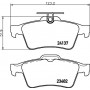 8DB 355 011-731 HELLA Комплект гальмівних колодок дисковий гальм