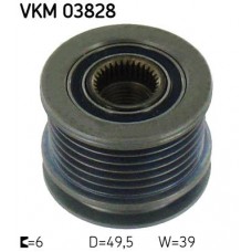 VKM03828 SKF ASAM DB Шків генератора Sprinter, Vito,Viano