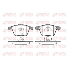 1043.00 REMSA КомплеК т гальмівних колодок, дискове гальмо