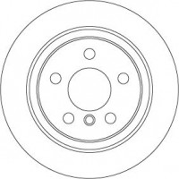 DF6756 TRW Гальмівний диск