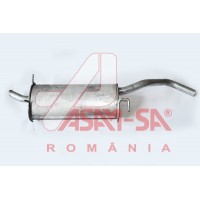 28116 ASAM Глушник вихлопних газів кінцевий