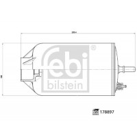 178897 FEBI BILSTEIN Паливний фільтр